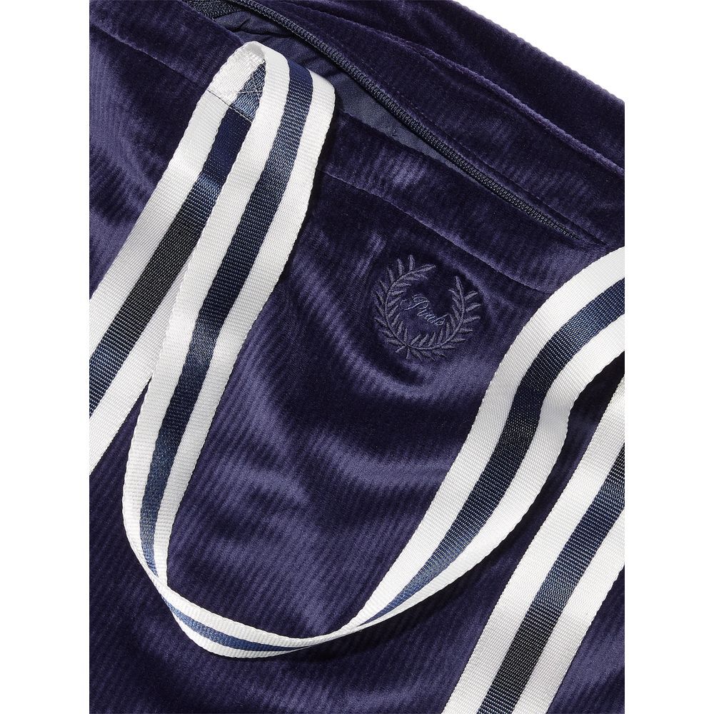 Victoria's Secret PINK Navy Blue‎ Velour Ribbed Tote Bag NWT Sealed Packaging - Picture 3 of 7